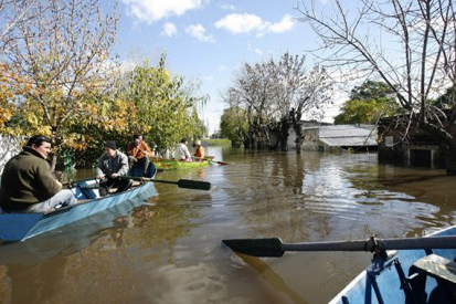 inundaciones en Uruguay
