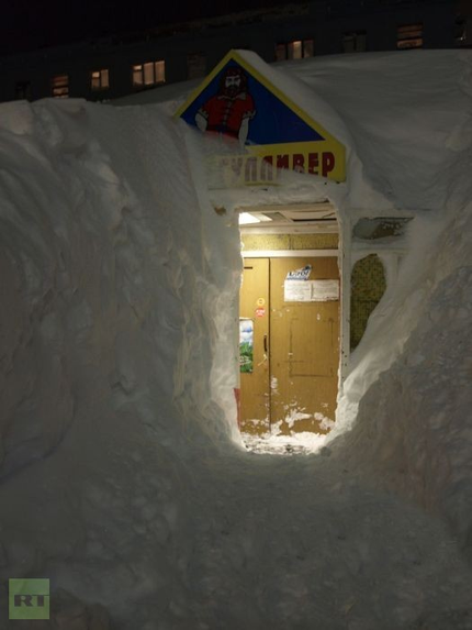 Rusia sepultada por la nieve6
