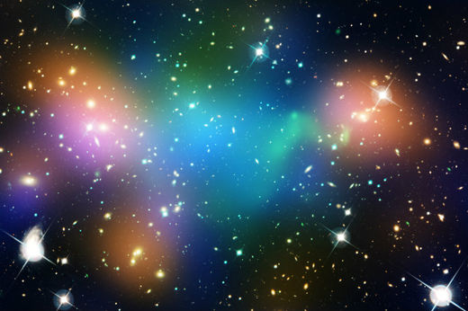 cúmulo de galaxias Abell 520