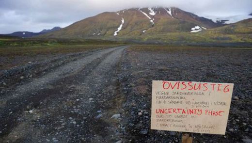 Volcan Bardarbunga, Islandia