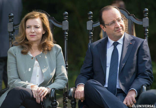 Trierweiler y Hollande