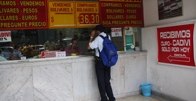 tasas de cambio en Cúcuta, Colombia.