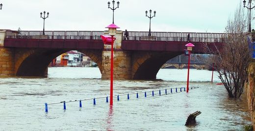 Inundación Miranda de Ebro