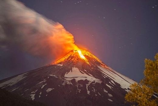 volcán villarrica chile