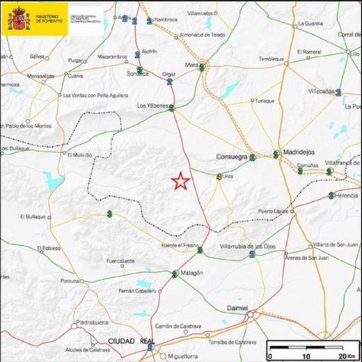 Mapa Urda Toledo