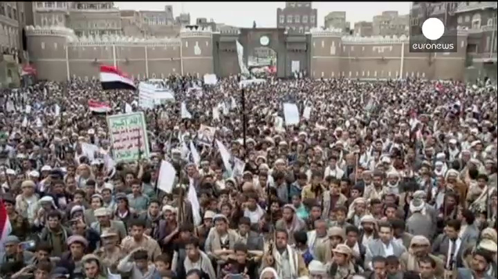 manifestación Yemen 