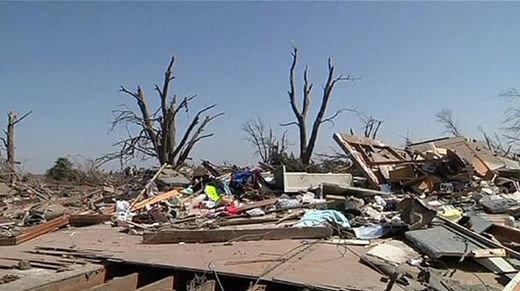 Devastación Tornado