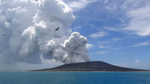 isla pacifico pacific island volcano volcan