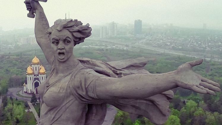 Estatua en Stalingrado