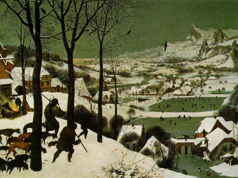 Cazadores en la nieve, de Pieter Brueghel el Viejo