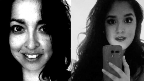 Nadia Dominique Vera y Yesenia Quiroz Alfaro