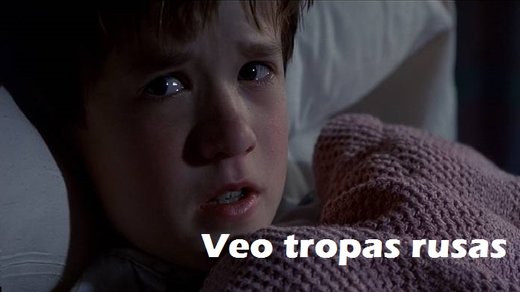 veo tropas rusas