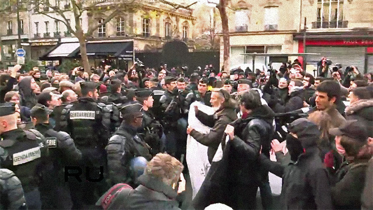 manifestación París