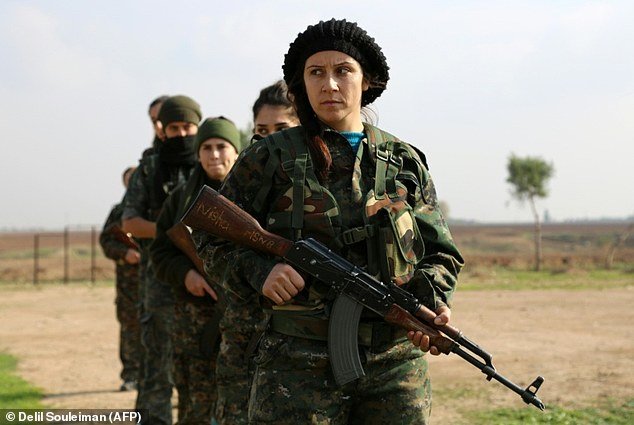 guerreras sirias