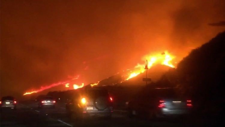 incendio fire california