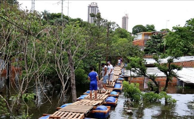 puente flotante asunción paraguay