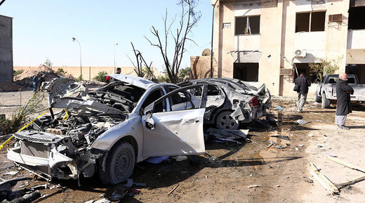 Ataque a centro policial en Zliten, Libia