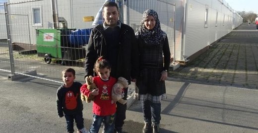 campo de refugiados en Dortmund