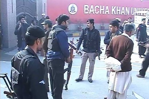 Ataque Universidad Bacha Khan Pakistan Tiroteo