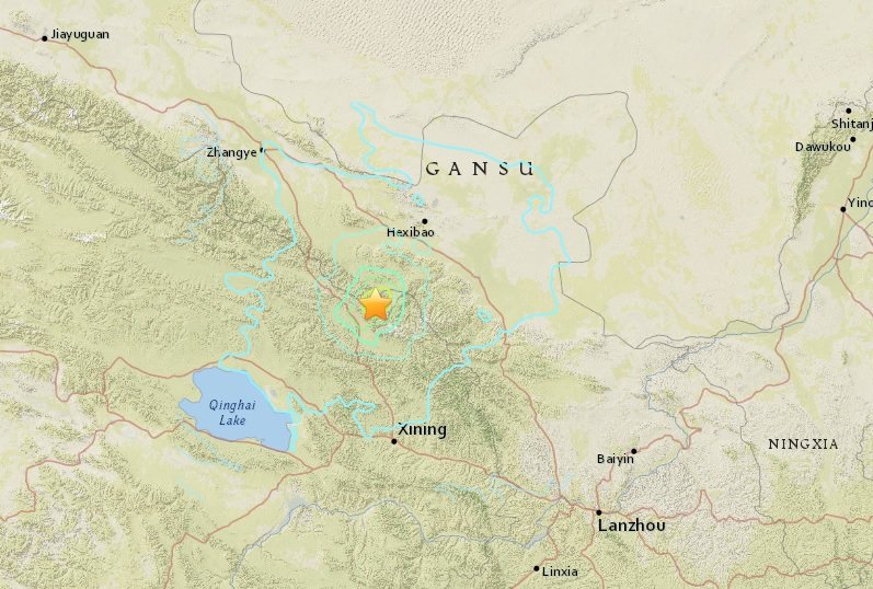 Qinghai Terremoto 5,9