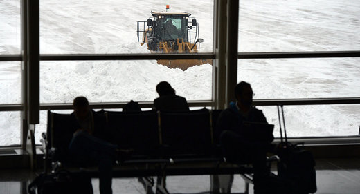 nevadas aeropuertos estados unidos
