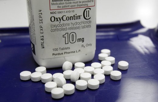 Oxycontin droga legal