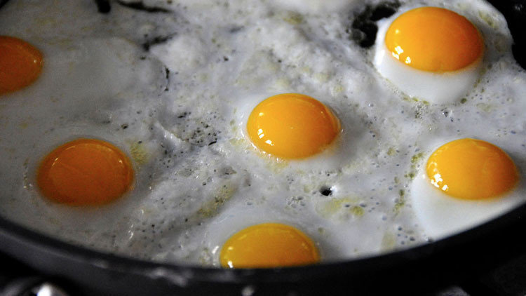 desayuno, huevos 