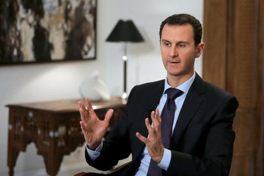 Bashar bachar al assad entrevistado por AFP
