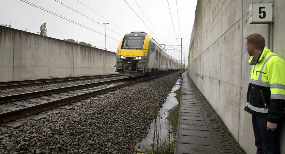 Tren en Bélgica
