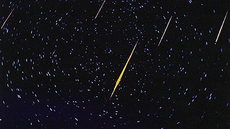 meteor shower lluvia meteoritos