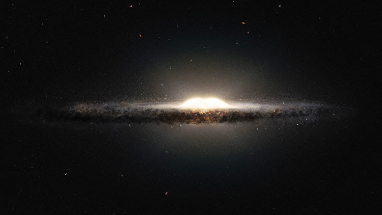 ESO/NASA/JPL-Caltech/M. Kornmesser/R. Hurt