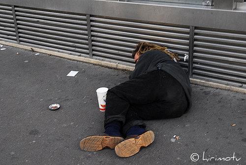 pobres en Paris