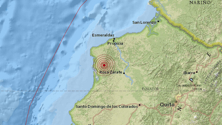 terremoto ecuador earthquake