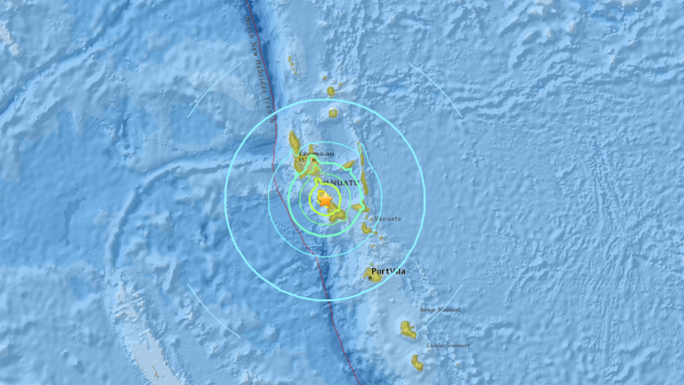 Vanuatu terremoto 7,0