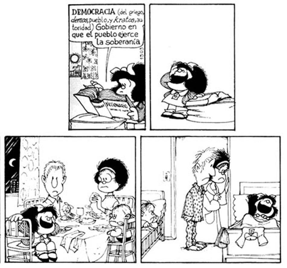 Mafalda democracia