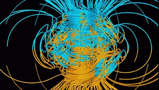 Los satélites Swarm constatan una variación acelerada del campo magnético de la Tierra Satelites