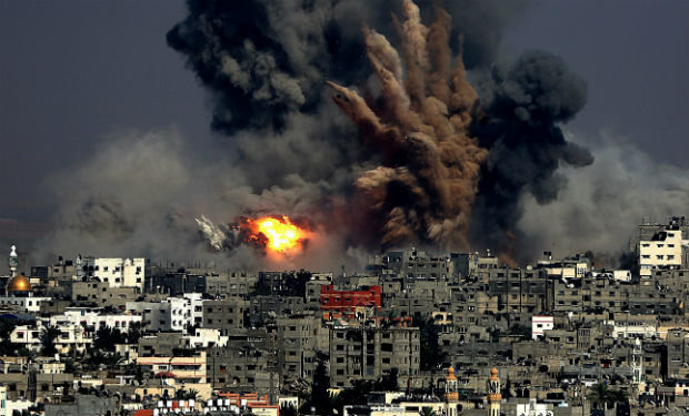 bombardeo palestina