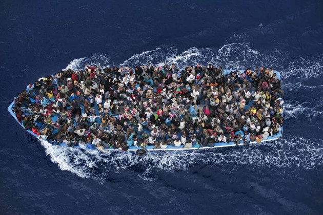 Inmigrantes del mar egeo