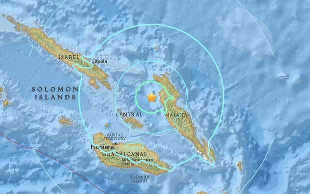 Solomon Island earthquake