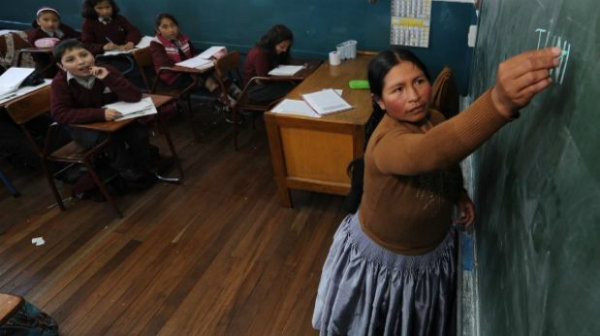 maestra teacher bolivia 