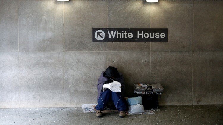 white house casa blanca homeless deshauciado