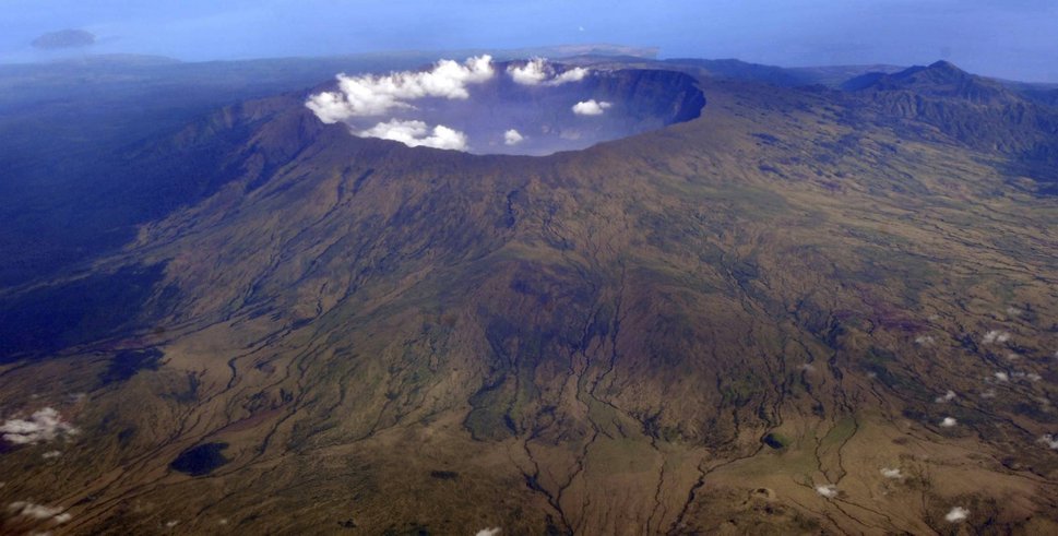 El volcán Tambora