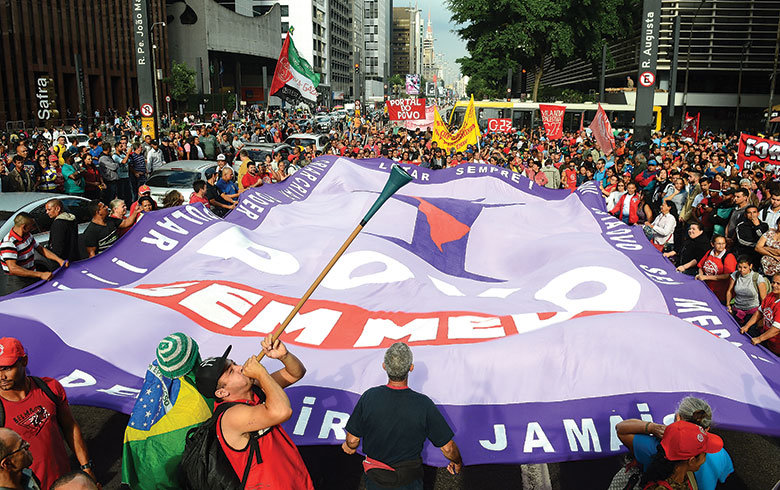 protestas recortes Sao Paulo