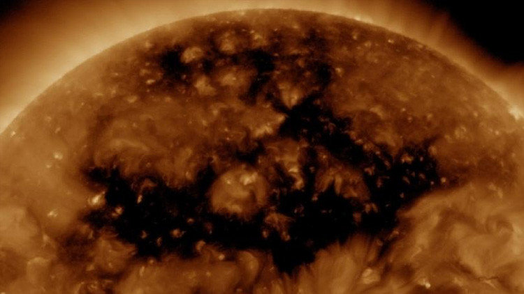 agujero coronal sol