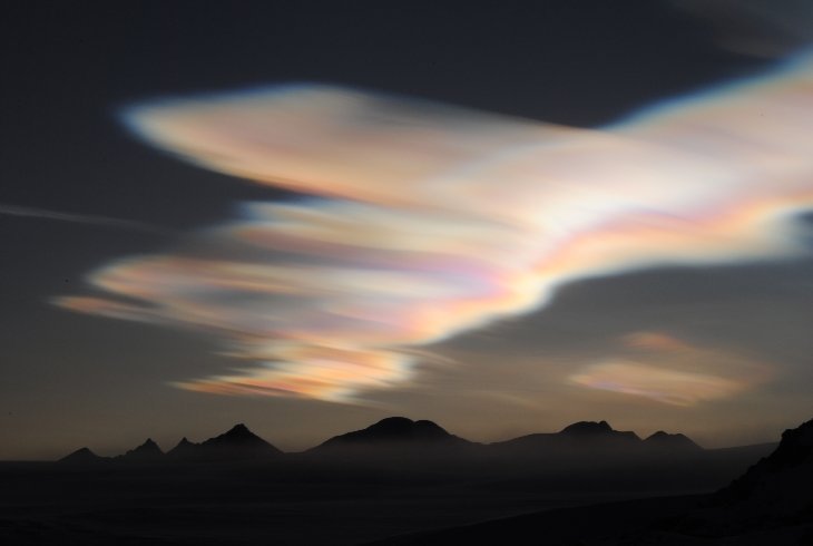 Polar stratospheric cloud