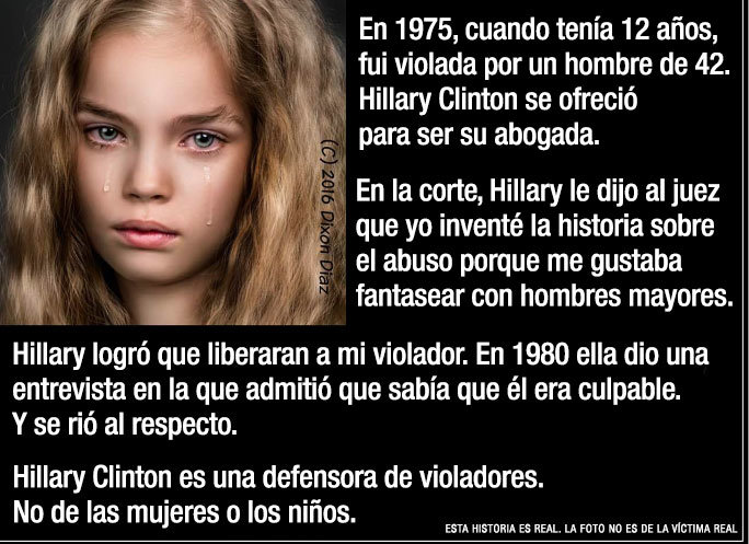 Hillary violador