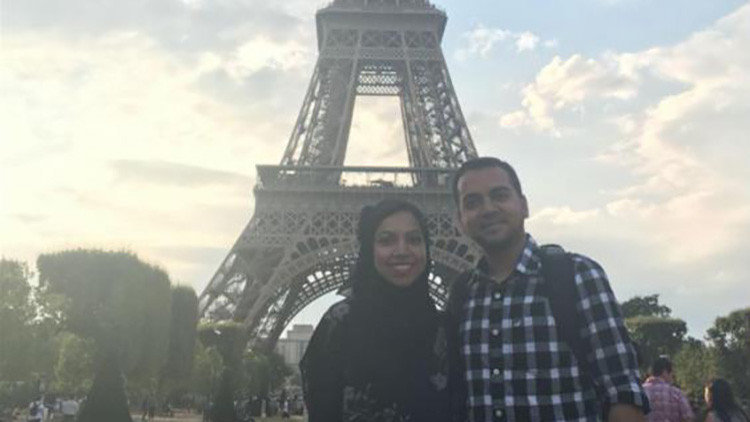 pareja musulmanes paris