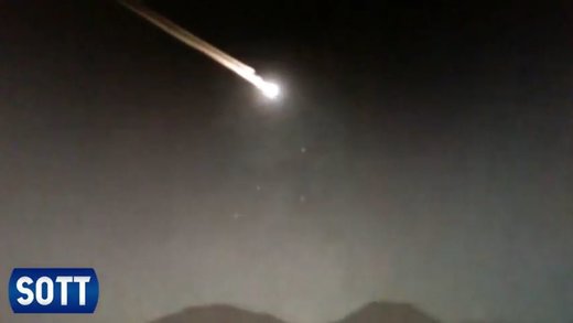 comet meteor US southwest july 2016
