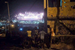 olimpiadas Rio Favela