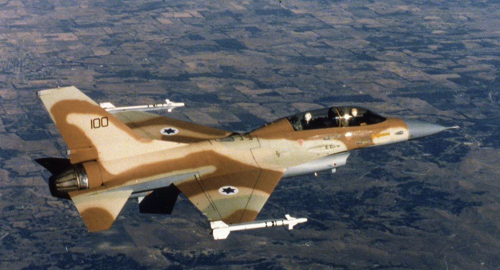 Israeli F-16 fightet jet